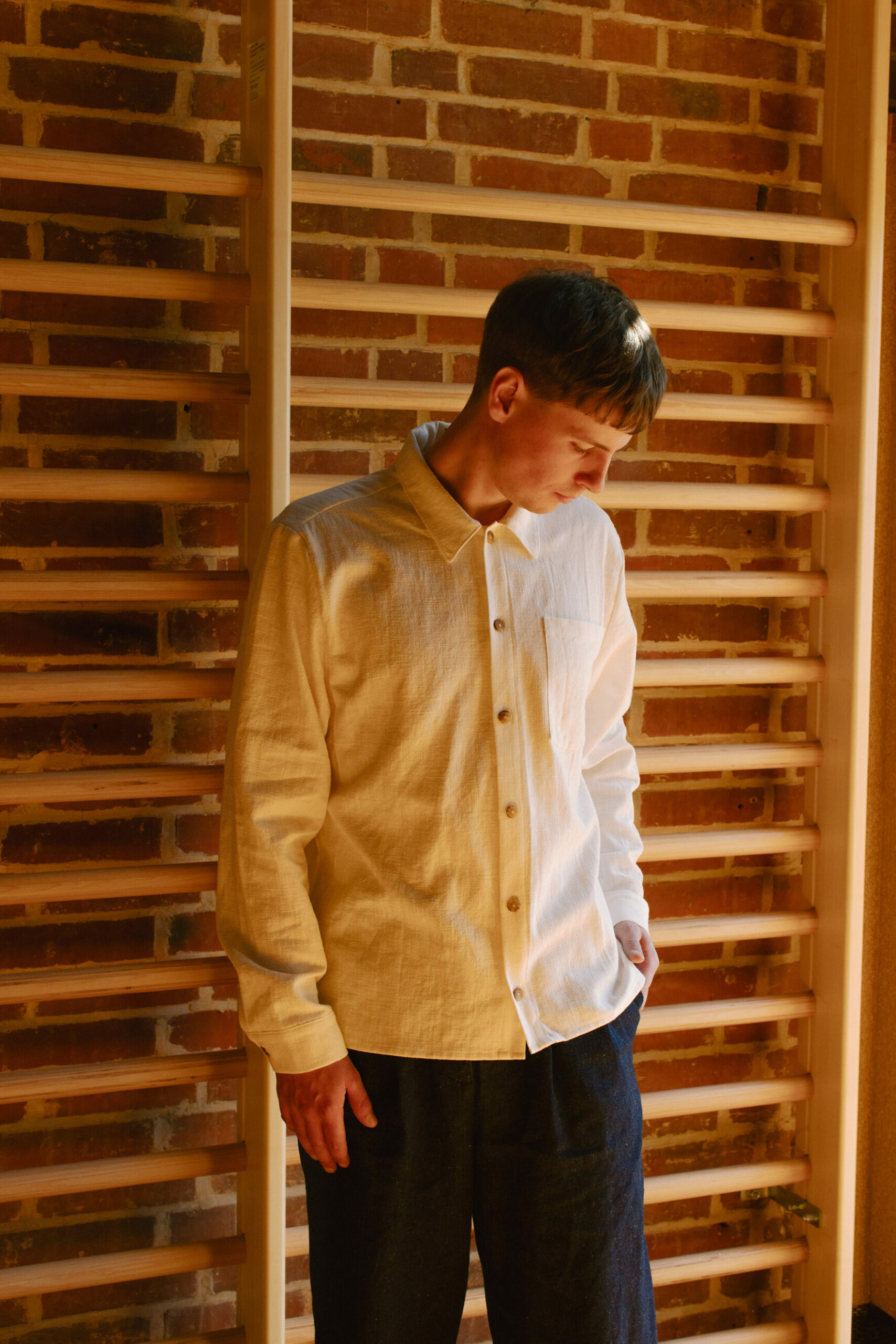 Helena harfst unisex shirt creme