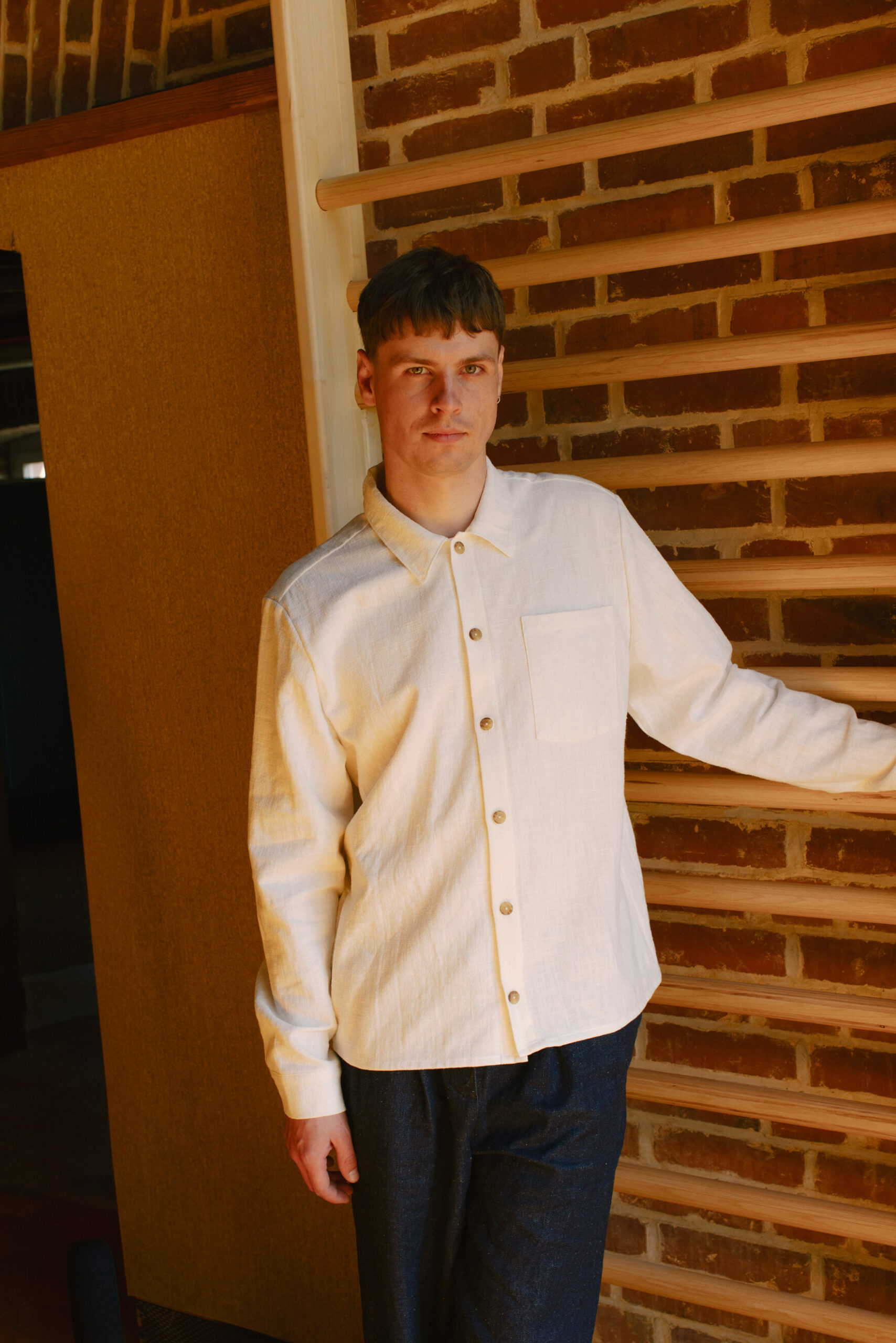 Helena harfst unisex shirt creme