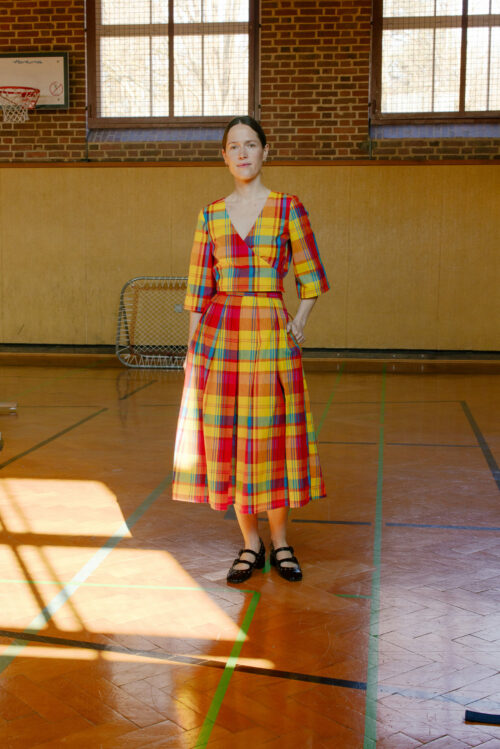 Helena harfst wraptop skirt karo