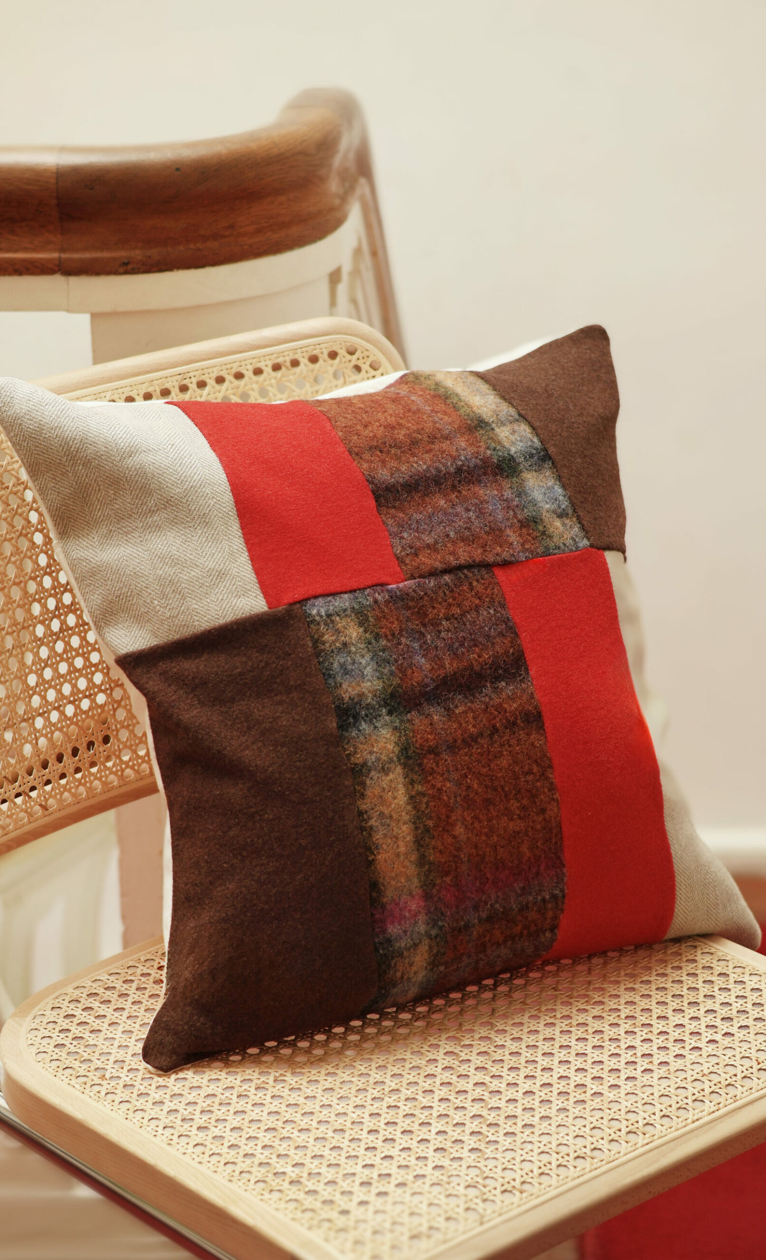 Helenaharfst patchwork kissen mood